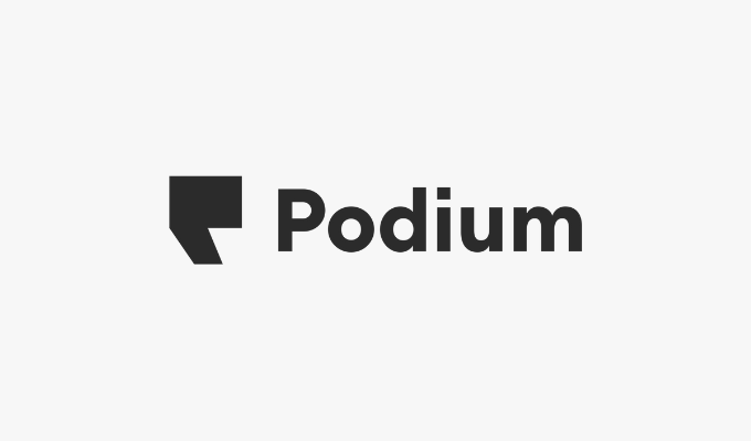 Podium, one of the best business text messaging services.