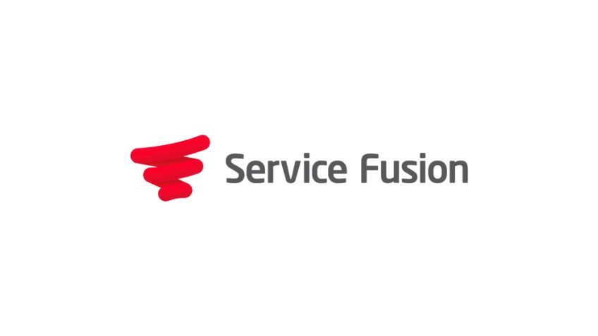 Service Fusion logo. 