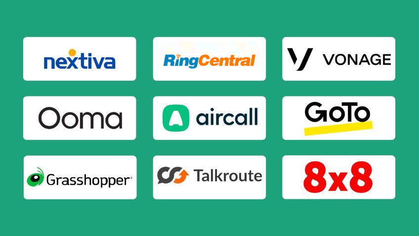Best Business Phone Services logos. 